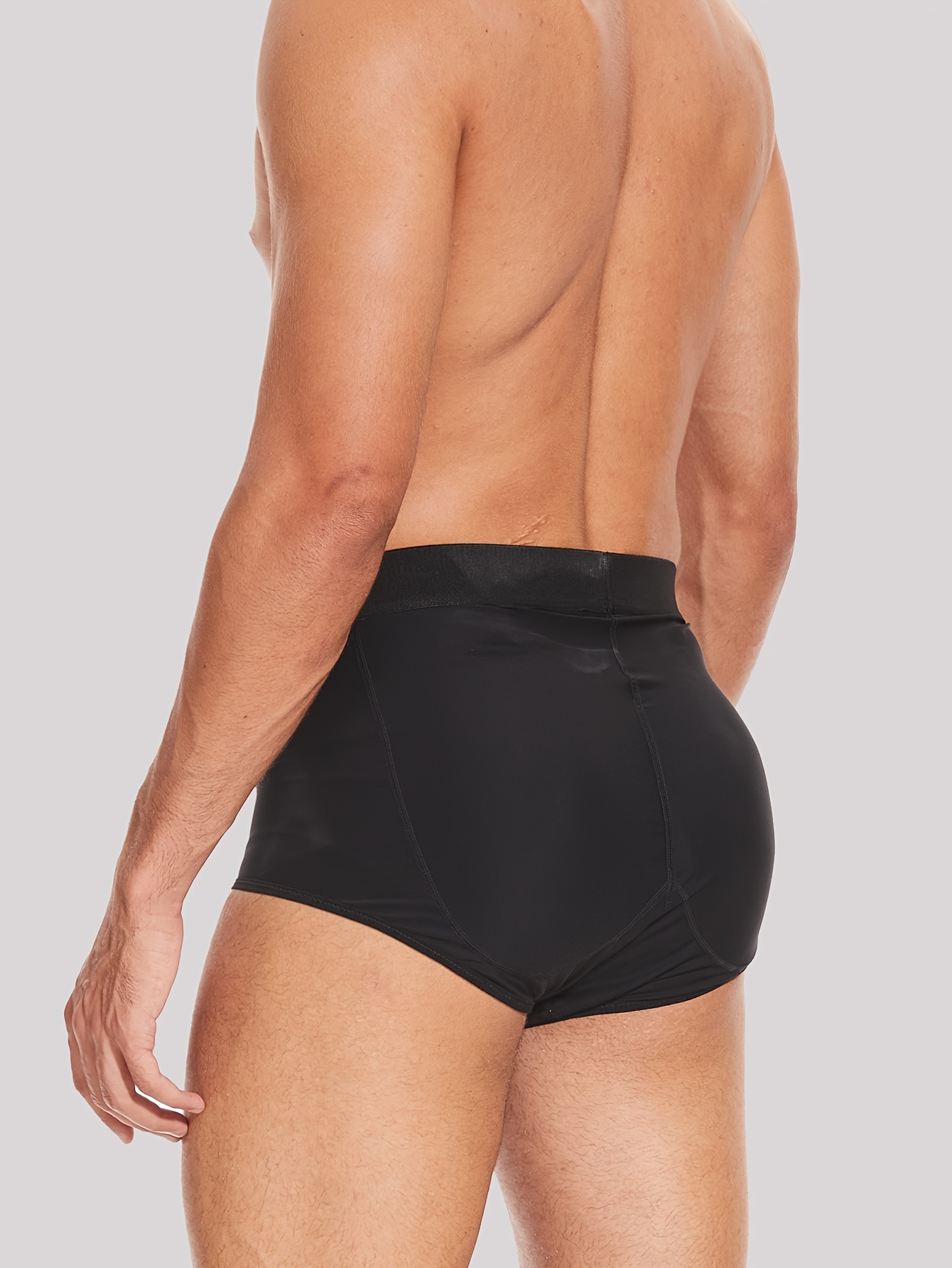 Mens Butt Shaping Enhancing Underwear Hip Padded Boxer Briefs Butt Lifter  Shapewear Trunks Men Body Shaper Control Panties