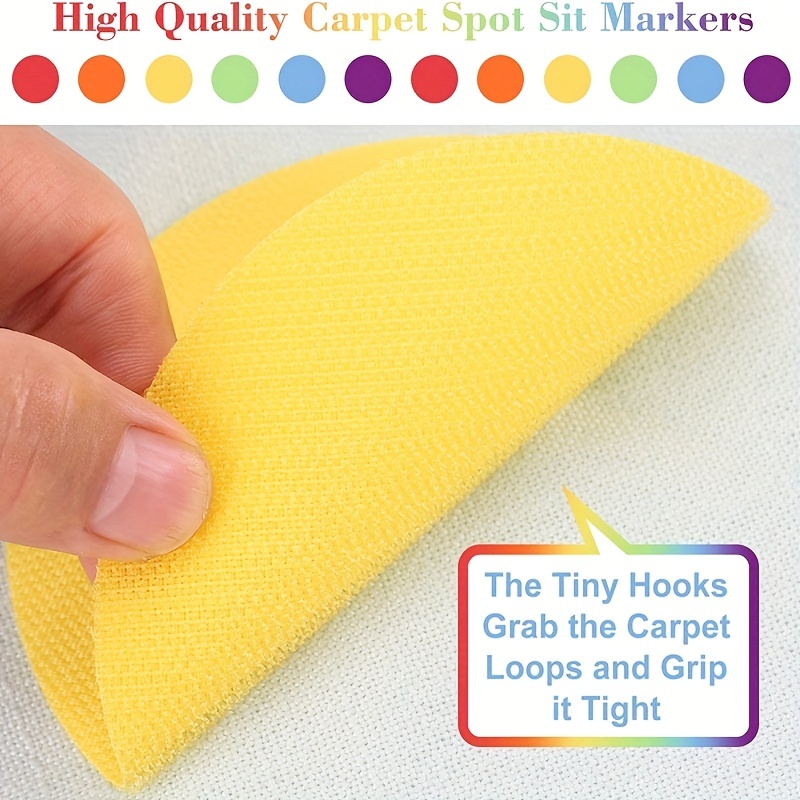 Carpet Markers Adhesive Carpet Dots Markers classroom Sit - Temu