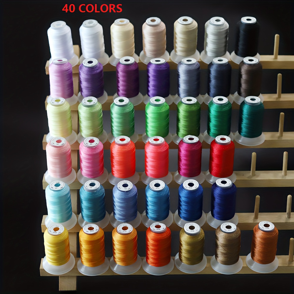 Brother Colors Set Premium Polyester Embroidery Thread - Temu