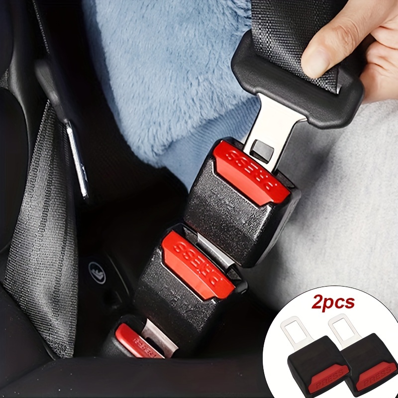 10pcs Arrêt de ceinture de sécurité de voiture Boucle de limite  d'espacement de ceinture de sécurité automatique Bouton d'arrêt de ceinture  de