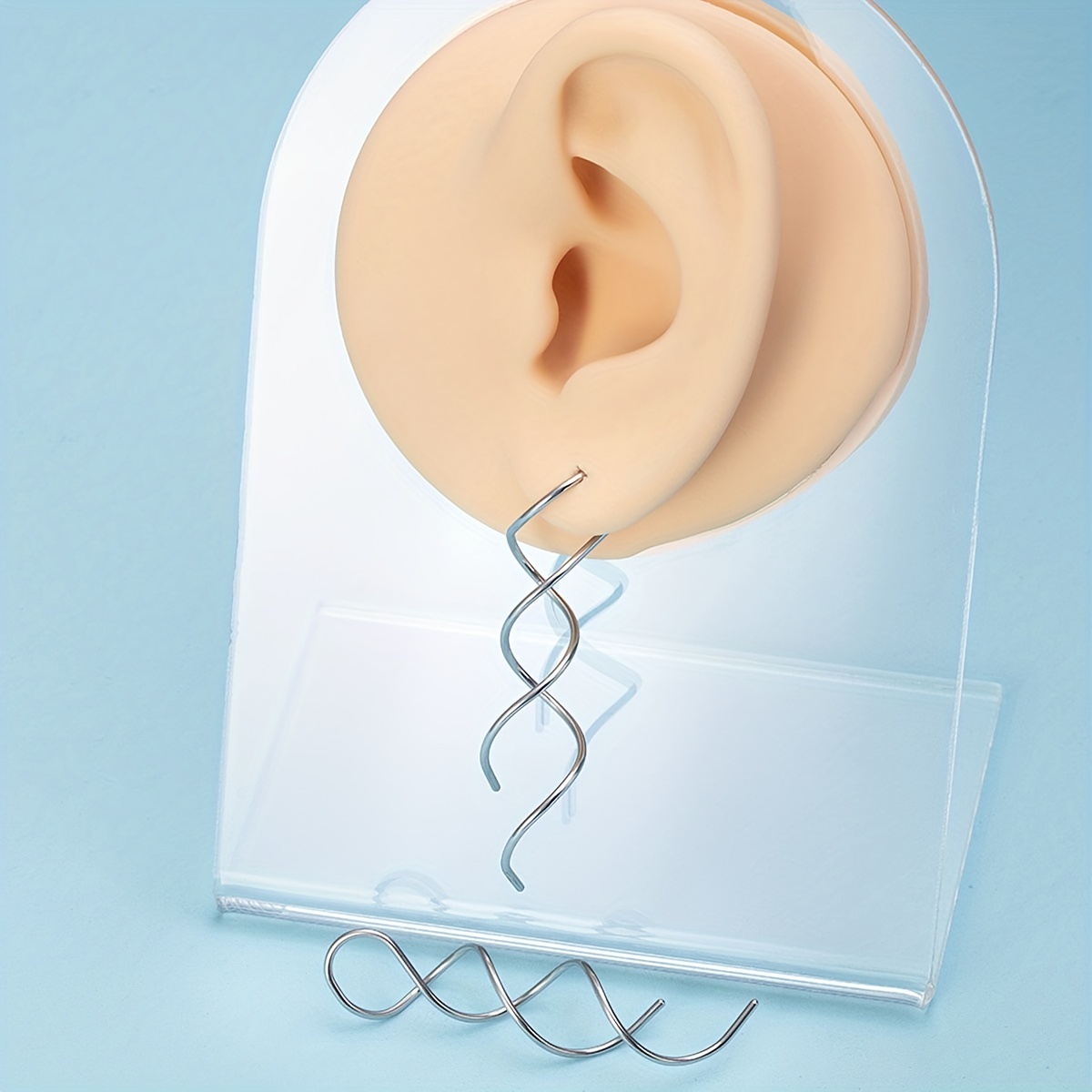 2Pcs Minimalist Cartilage Hoop Earrings for Women