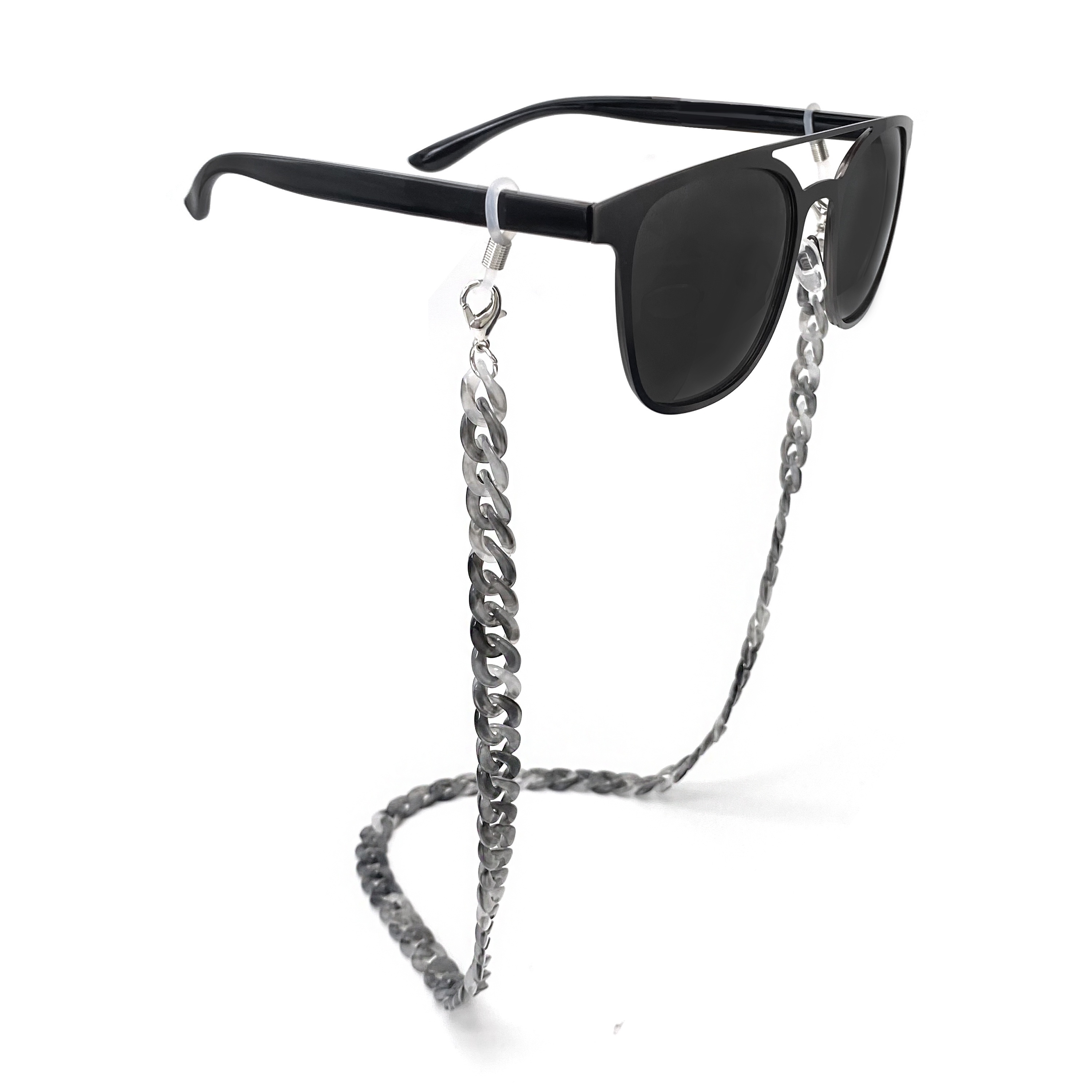 Acrylic Glasses Chain Anti Slip Sunglasses Reading Glasses Lanyard Strap  Adjustable Mask Face Covering Eyewear Retainer - Temu