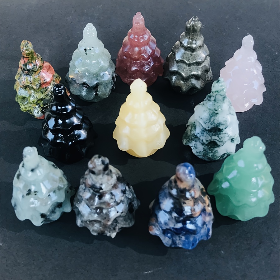 Christmas Tree Crystal Carving – MindfulSouls