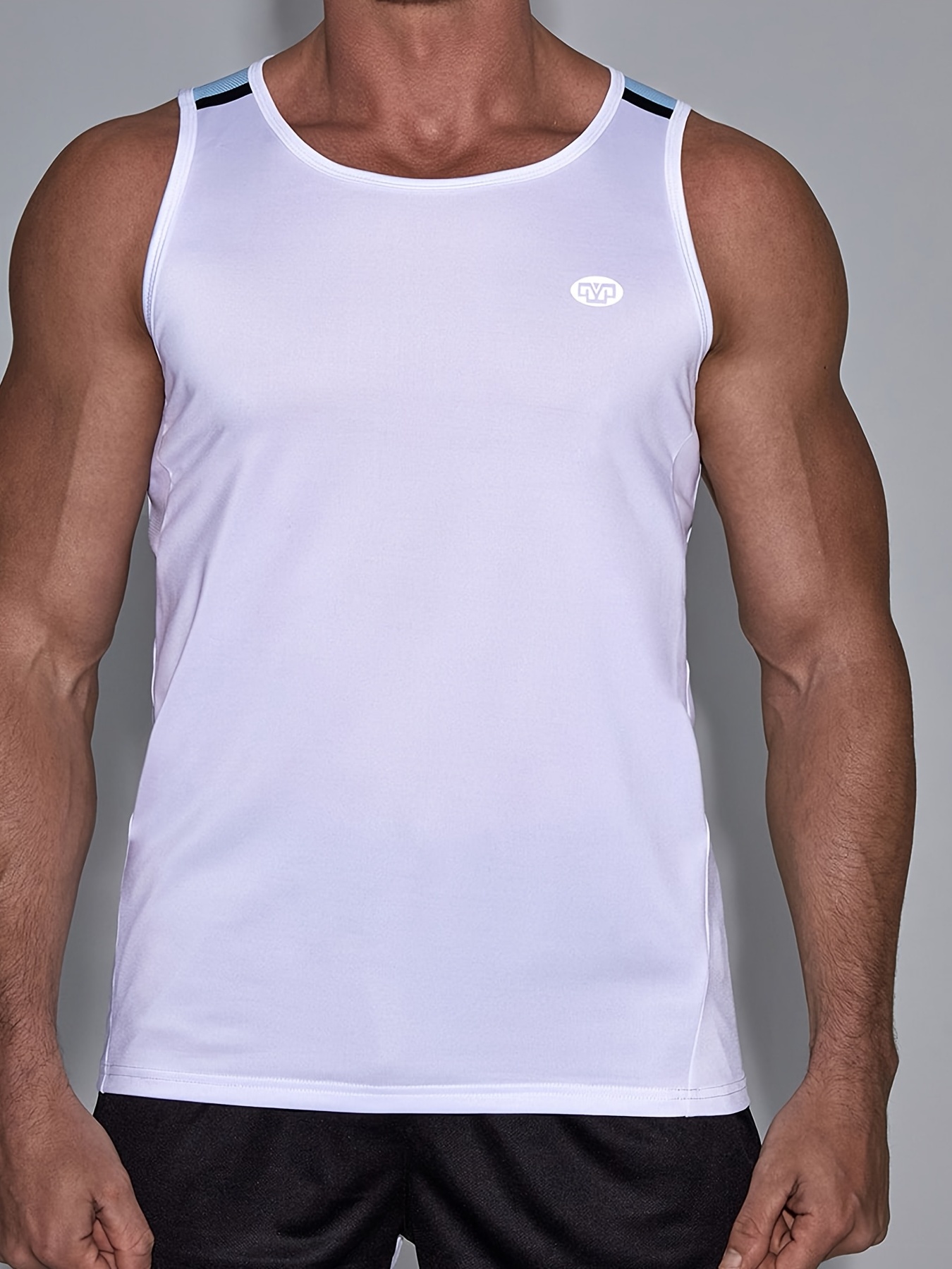 Men's Workout Tank Tops Vest Quick Dry Athletic Running Gym - Temu