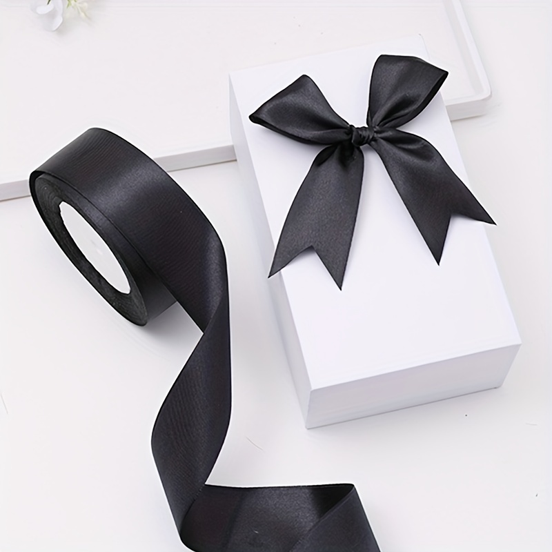 1 Roll Silk Satin Ribbon Wedding Decoration Party Gift Wrap Accessories  Packing Material Diy Bow Craft Decor Christmas Decor Supplies - Home &  Kitchen - Temu