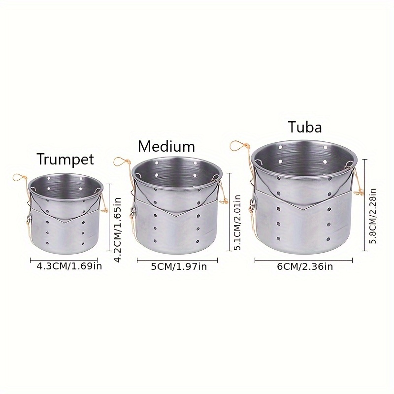 1pc Stainless Steel Fishing Bait Cage, Cup-shaped Sinking Bait Feeder,  Fishing Accessories