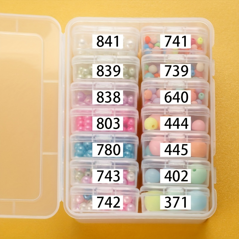 Small Plastic Box Storage, Plastic Beads Case Organizer