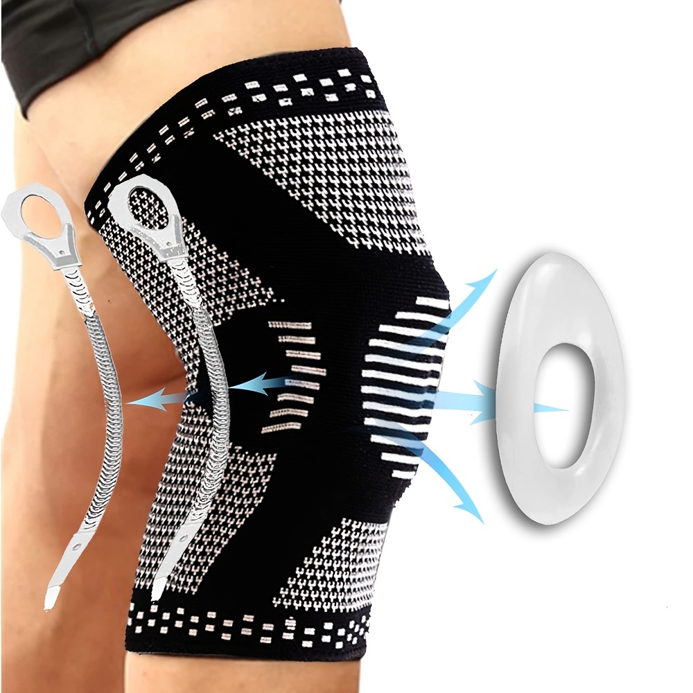 Knee Support Compression Full Leg Sleeve Brace Sport Joint Pain