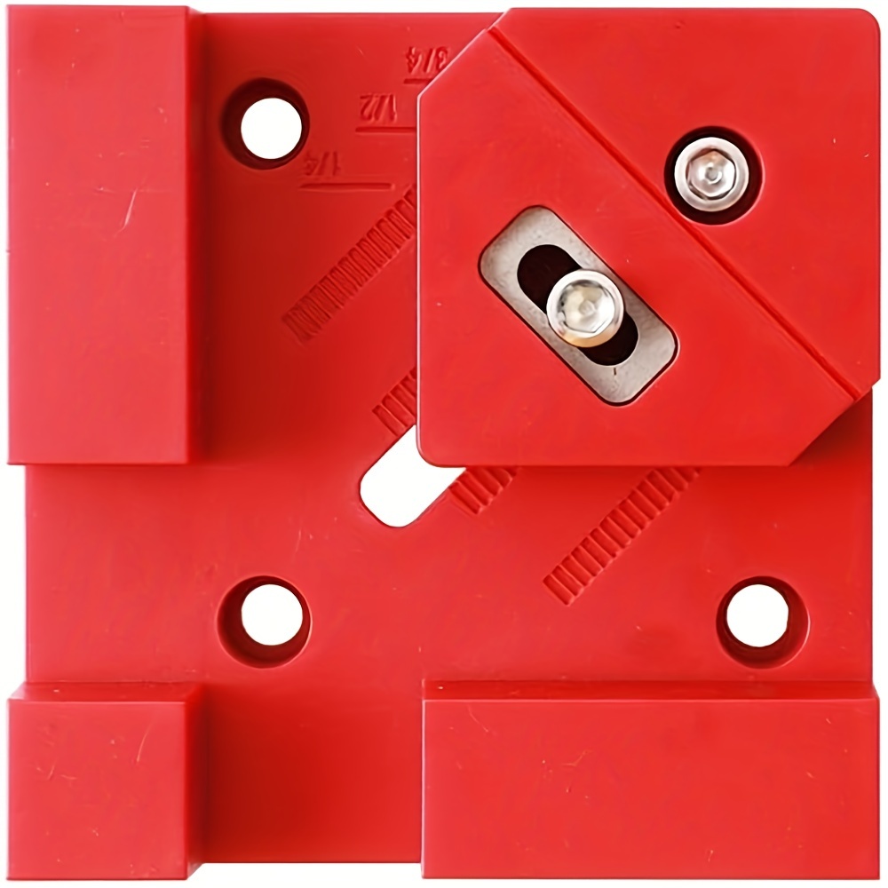 Stück quadratische rechtwinklige L-Typ-Klemmen aus Aluminiumlegierung, 90  Grad, 14 x 14 cm, Holzbearbeitungswerkzeug für