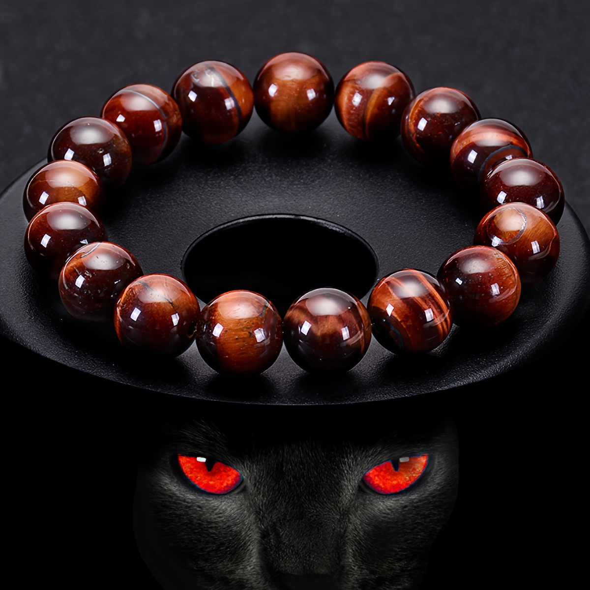 Bracelet Red Tiger Eye - Livraison Gratuite Pour Les Nouveaux Utilisateurs  - Temu France