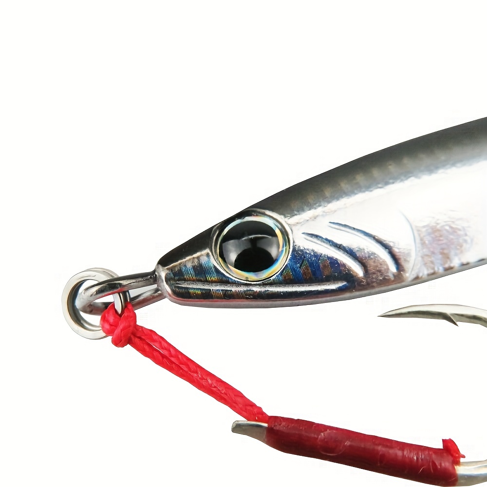 Wholesale Metal Fish Lure Sinking Far Casting Jigging - Temu