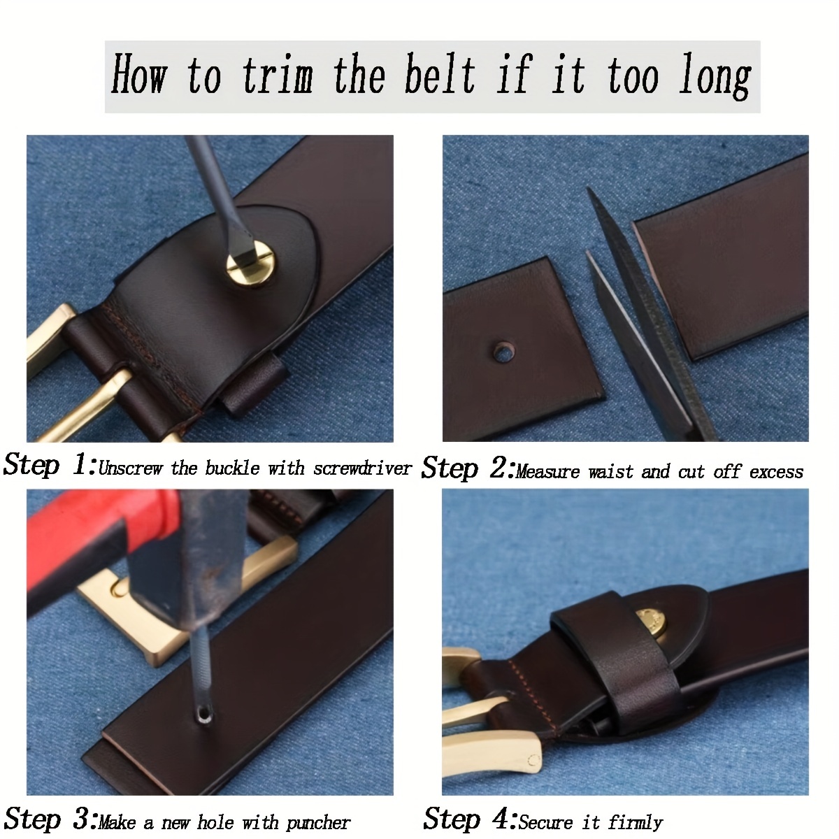 Belt Too Long? 