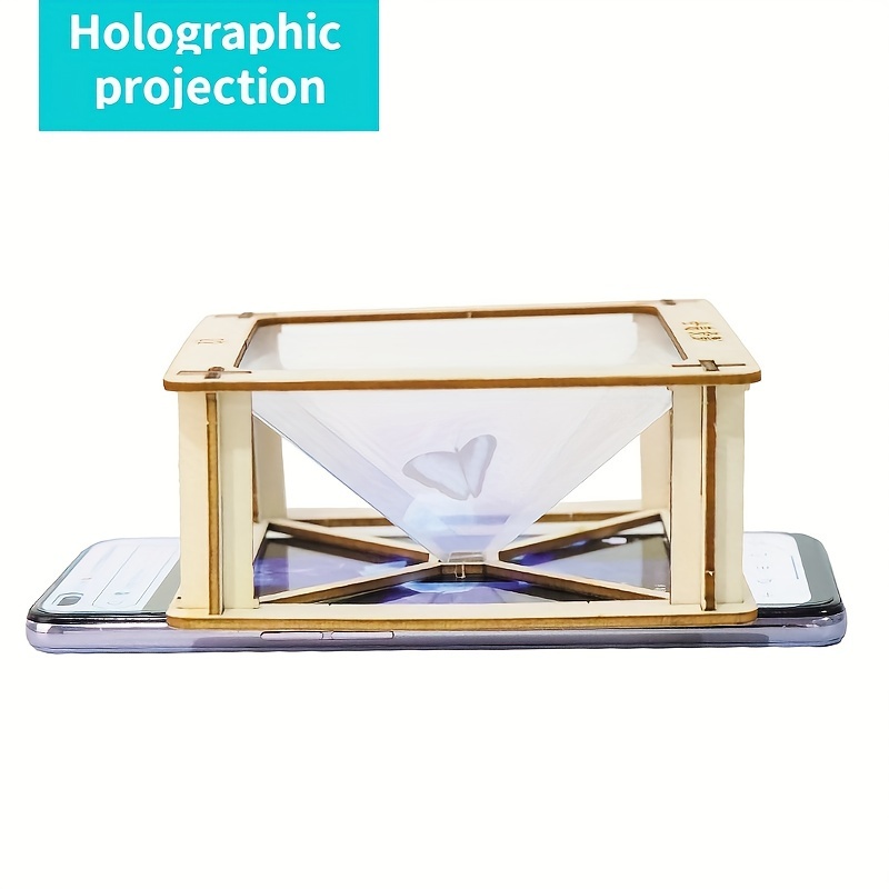 Naked-Eye 3D Hologram Projector Light