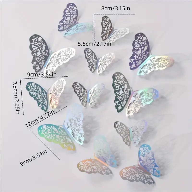 Butterfly Decorations 3d Butterfly Wall Decor Butterfly - Temu