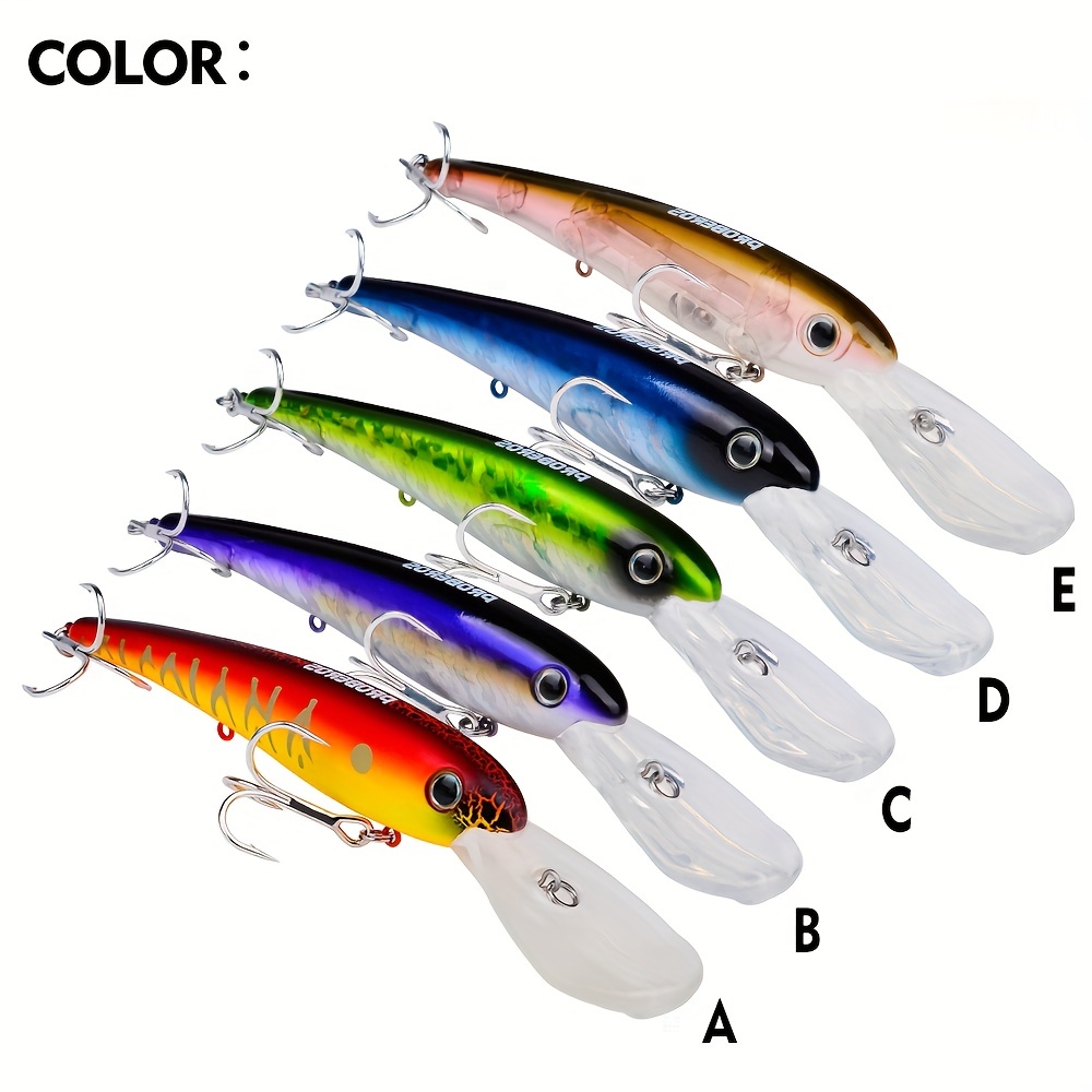 20x Floating Minnow Blanks Unpainted Wobble Body Trout Baits DIY Bass Lures