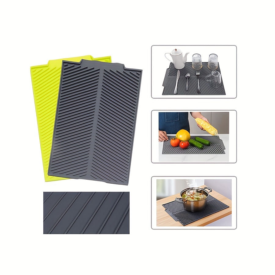 AECHY Extra Large Silicone Mat 36”x24”x0.08”, Multipurpose Silicone Mat  Thick Heat Resistant Mat Shipped Rolled Up Kitchen Counter Mat Waterproof