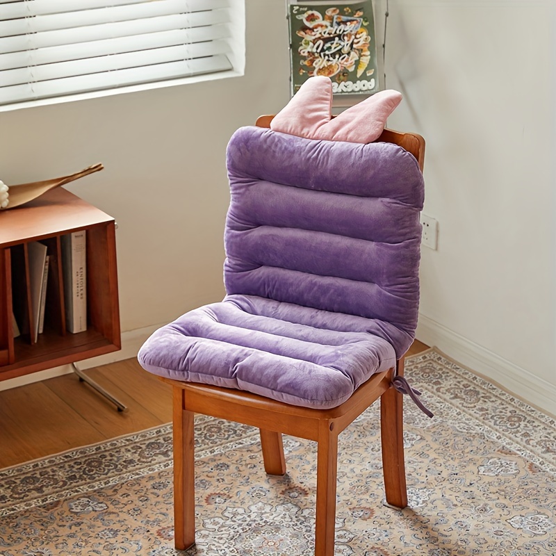 1pc Home Stuhl Gitter Muster Kissen Büro Sitzende Furz - Temu Germany