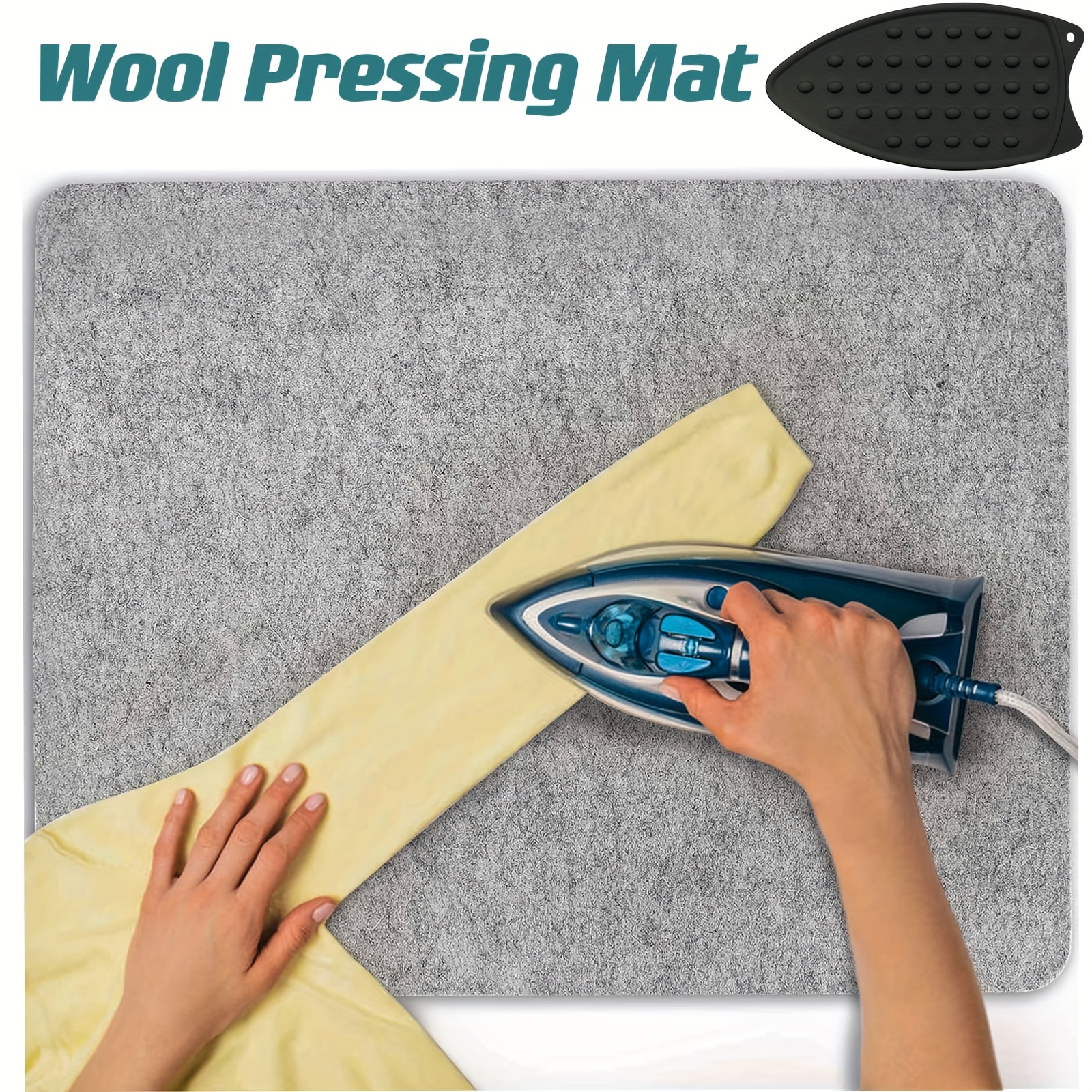 Wool Pressing Mat for Quilting Wool Ironing Mat for Quilters Iron