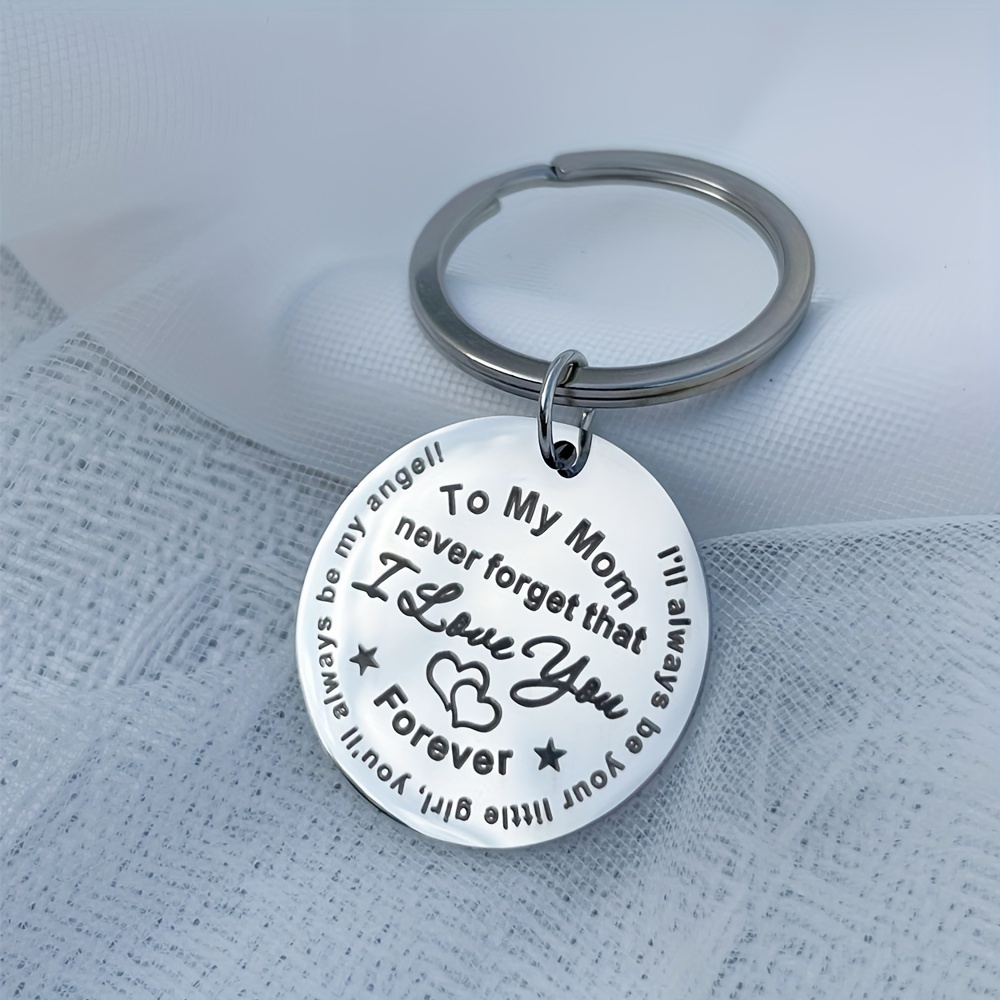 I'll Always Be Your Little Boy, You Will Always Be My World, Best Mom Ever  Keychain For Son - Temu