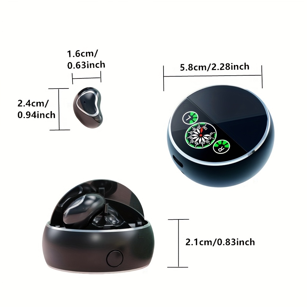 TWS Wireless Earphone Aluminium Alloy Wireless Earphone Temu