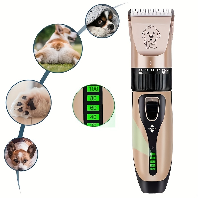 Cordless dog outlet clipper