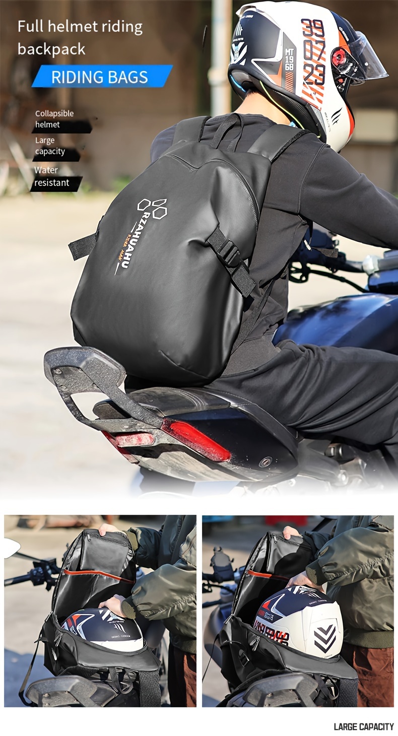 Zaino Ciclismo Uomo 1 Pezzo Borsa Casco Moto Borsa - Temu Italy