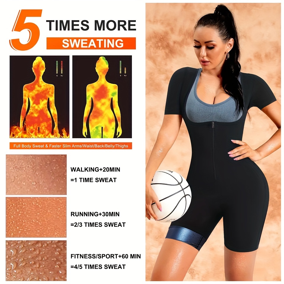 Sauna Leggings Women Sweat Sauna High Waist Compression - Temu Canada