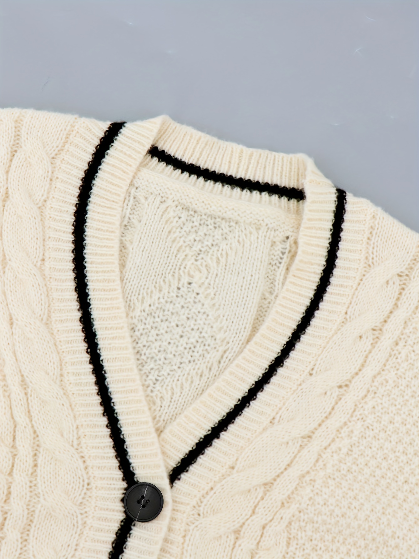 Louis Vuitton Preppy Stripe Accent Cardigan Cerise. Size Xs