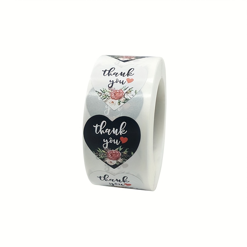 Heart Shape Of Red Stickers Seal Labels Stickers - Temu