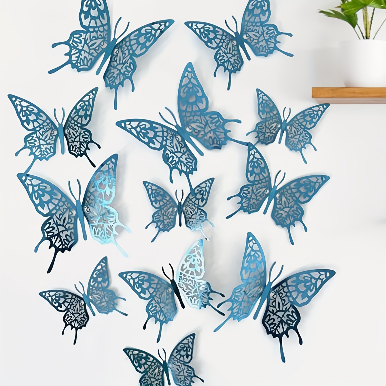 3d butterfly stickers diy removable decors
