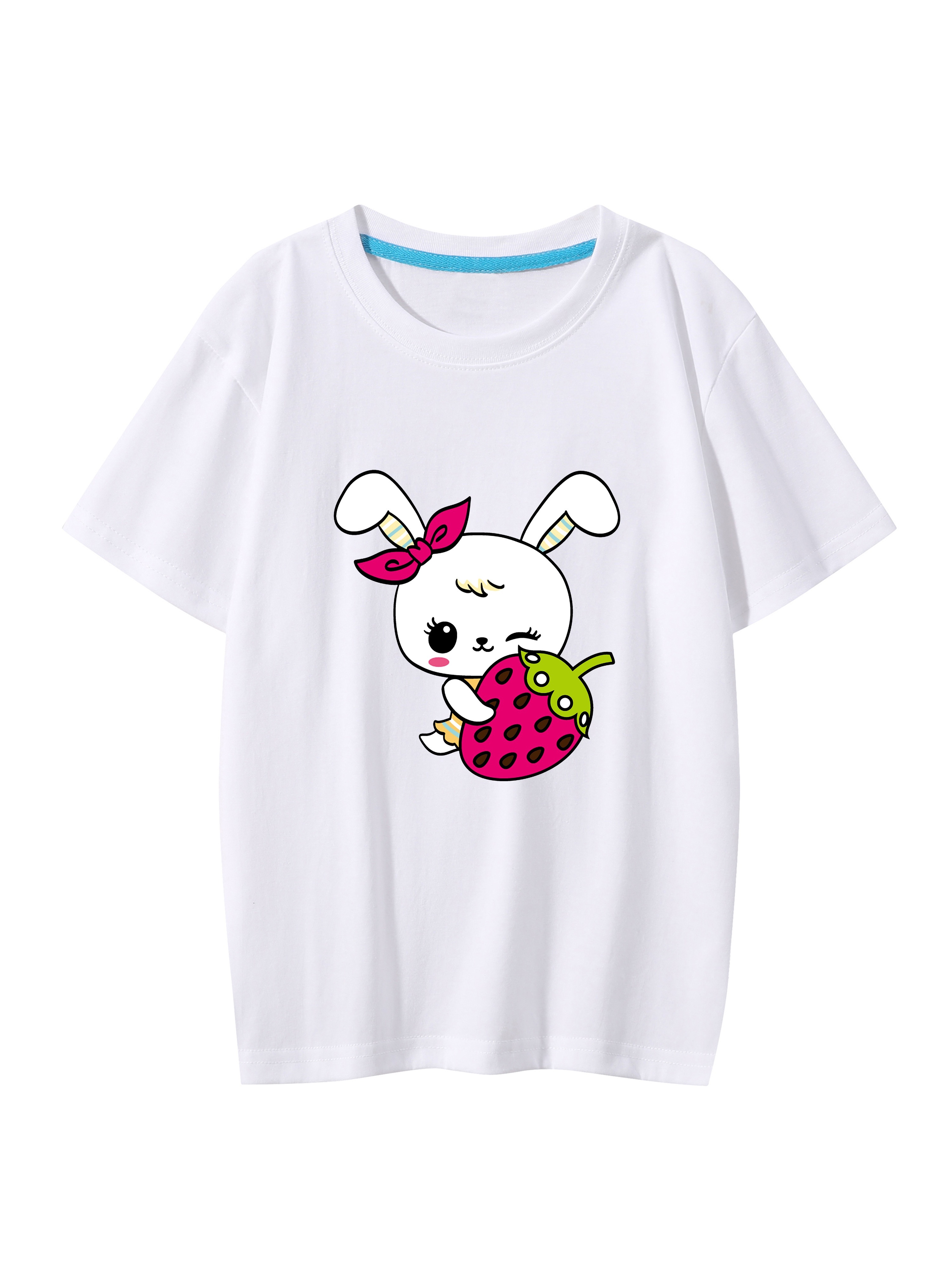 Sanrio Hello Kitty Clothes Cartoon Printed Casual T-shirt Y2k Top Women  Short Sleeve Loose Tees Korean Harajuku Cotton Tshirt