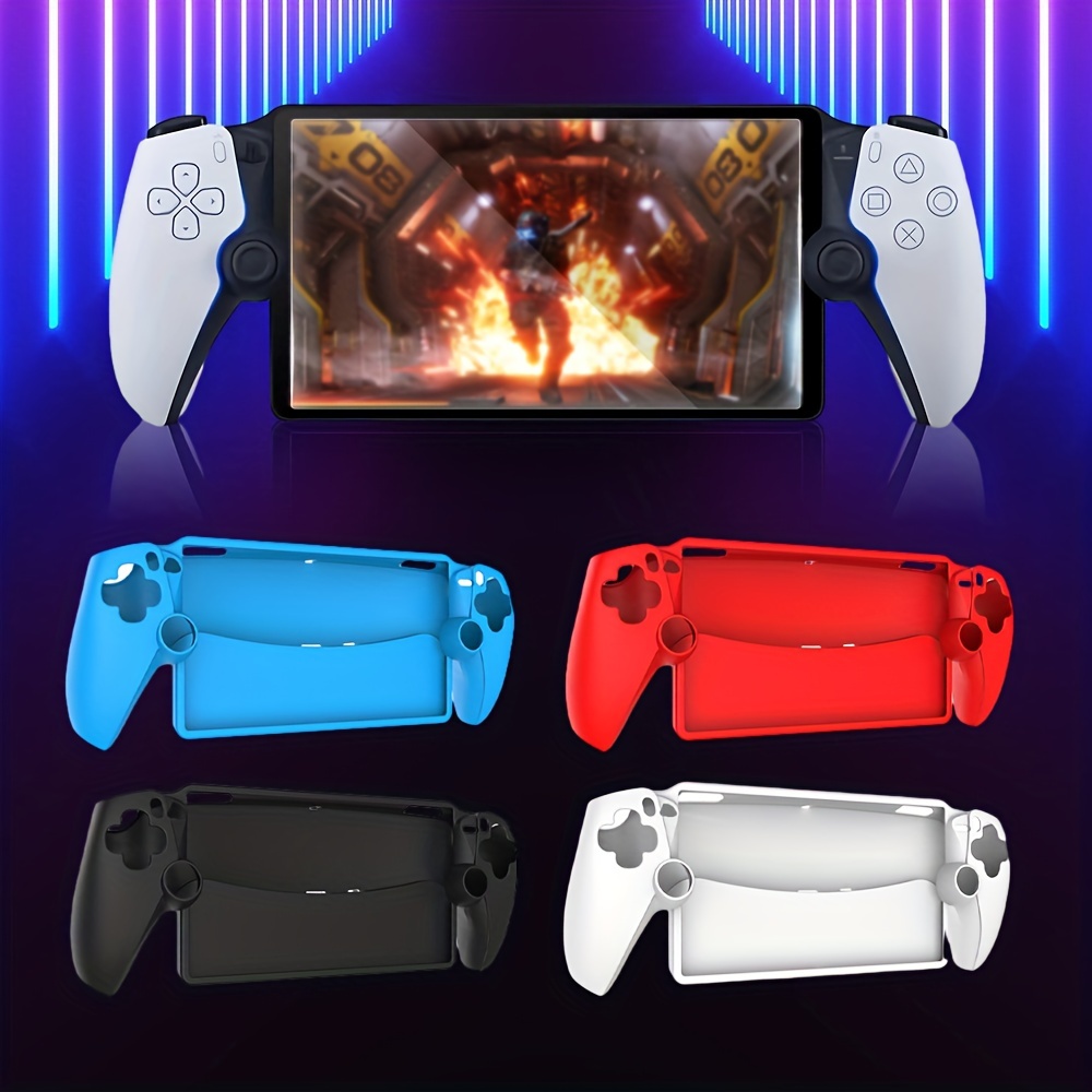 zZjoOoj Coque pour Sony Playstation Portal/PS Portal/PS5 Portal(2023),Ultra-Mince  Flexible Silicone Case, Anti Empreintes Digitales Cover [Slim Fit] Housse  avec Support - Black : : Jeux vidéo