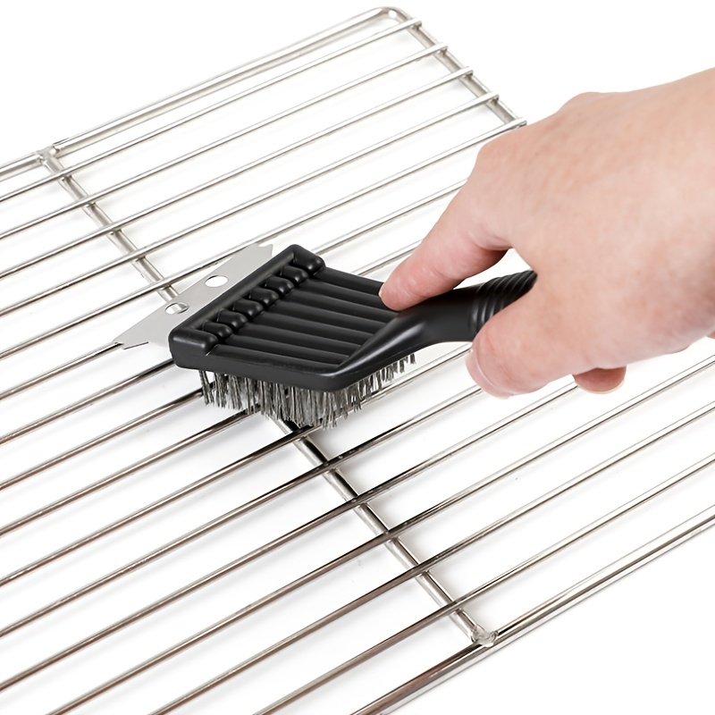 8in Barbecue Oven Grill Brush Kitchen Metal Cleaning BBQ Scraper