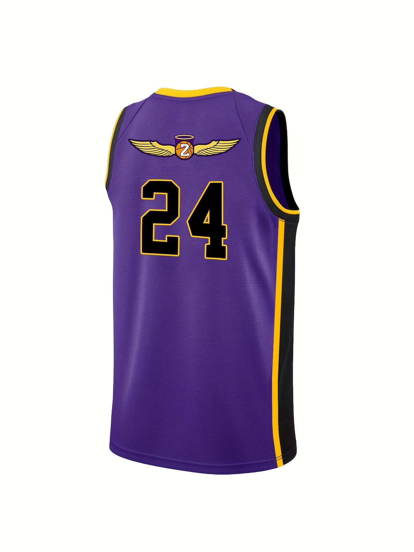 Men's Mamba #8 #24 Basketball Jersey, Retro Classic Black Basketball Shirt,  Embroidery Tank Top For Sports Uniform - Temu