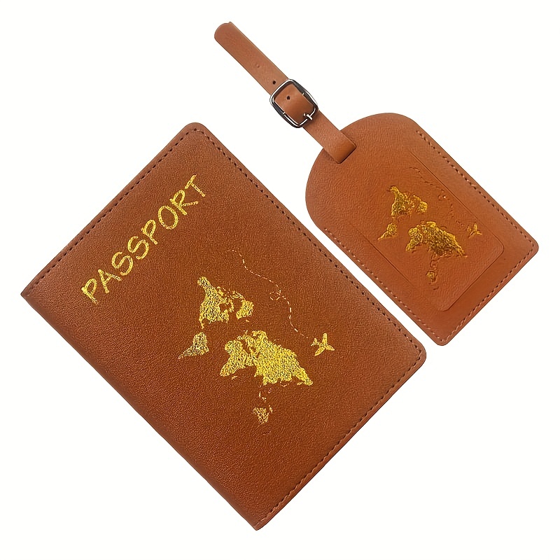 New Passport Covers And Luggage Tags Passport Holder Travel Suitcase Tag -  Temu Israel