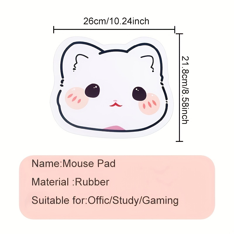 Mouse pad imagem bonito do gato antiderpante jogo pad pa