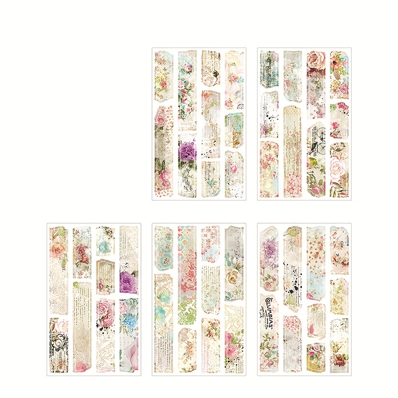 100pcs Pack Vintage Scrapbook Supplies Aesthetic Stickers for Bullet Junk  Journal Planners DIY Paper Stickers Craft
