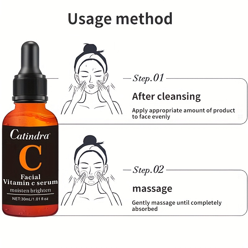 30ml facial   c serum orange oil facial   contains hyaluronic acid for rejuvenating facial care details 5