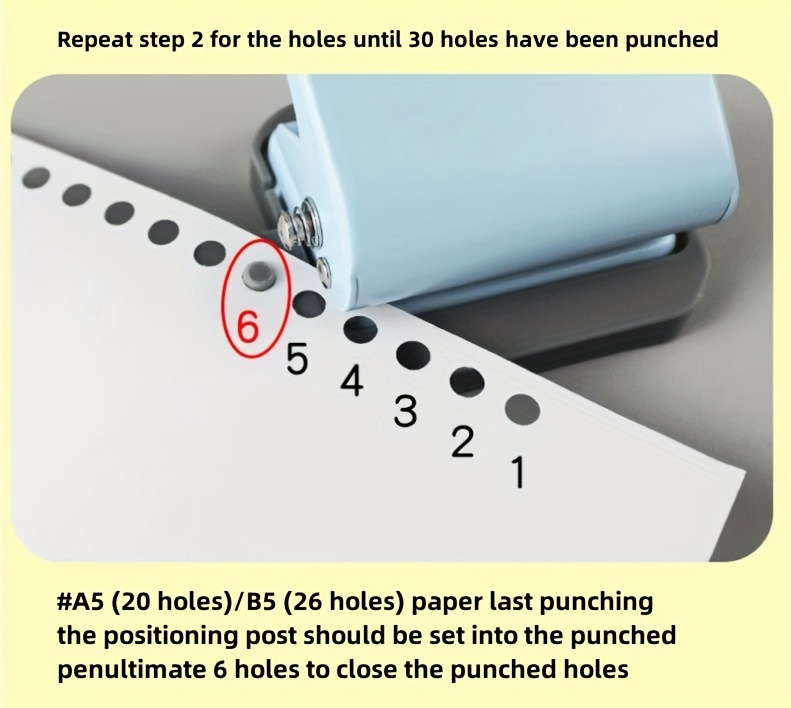A5 6 Hole Punch -  Canada
