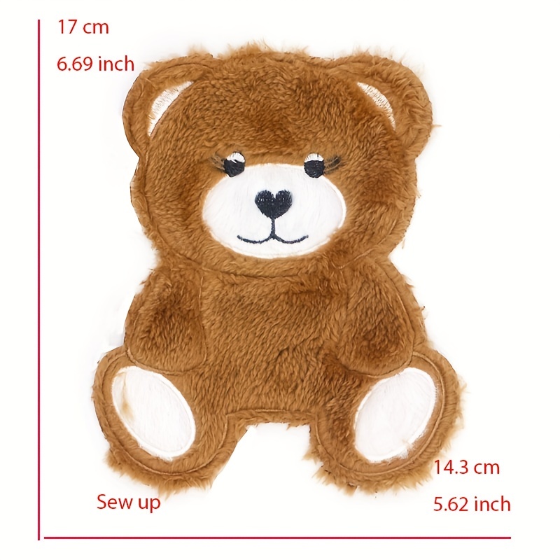 Naughty Bear Cute Patches Embroidered Cute Rare Animal - Temu