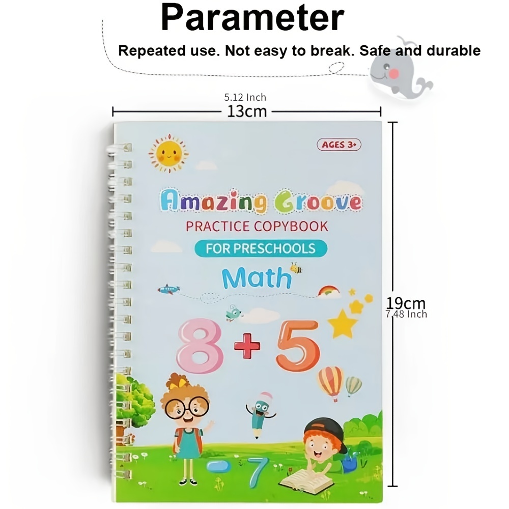 English Groove Magic Practice Copybook Children's Book - Temu Israel