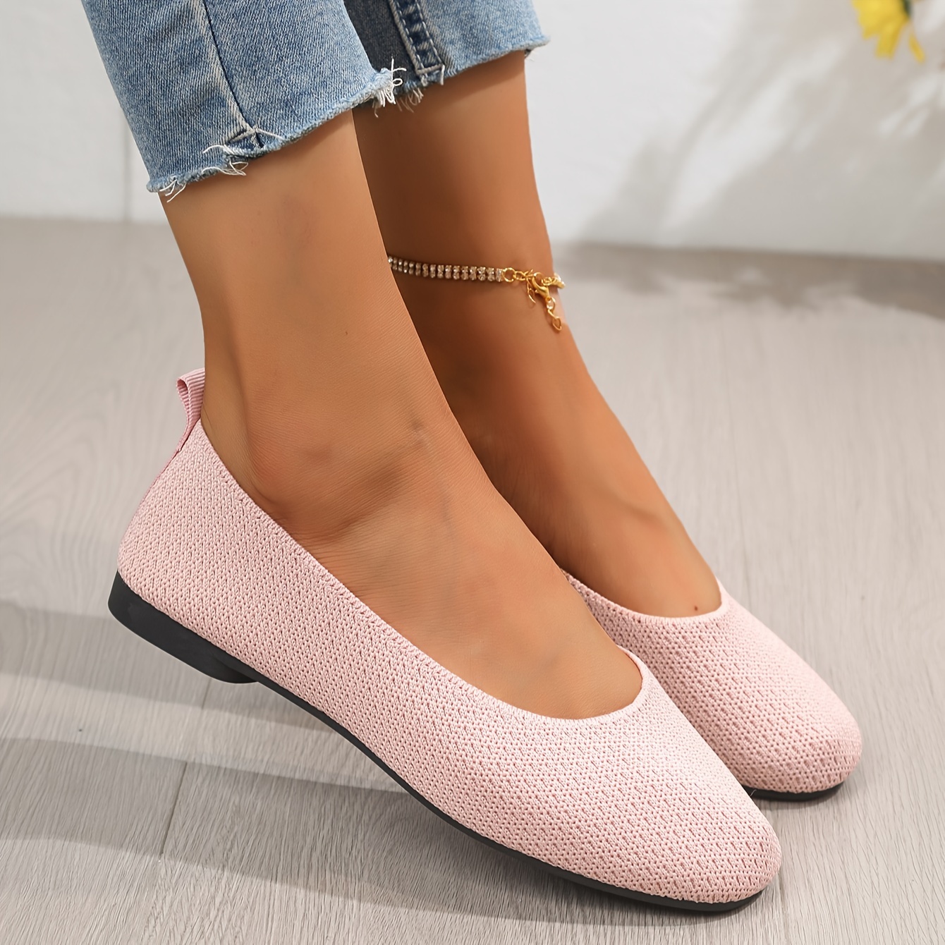 Woven flats clearance shoes