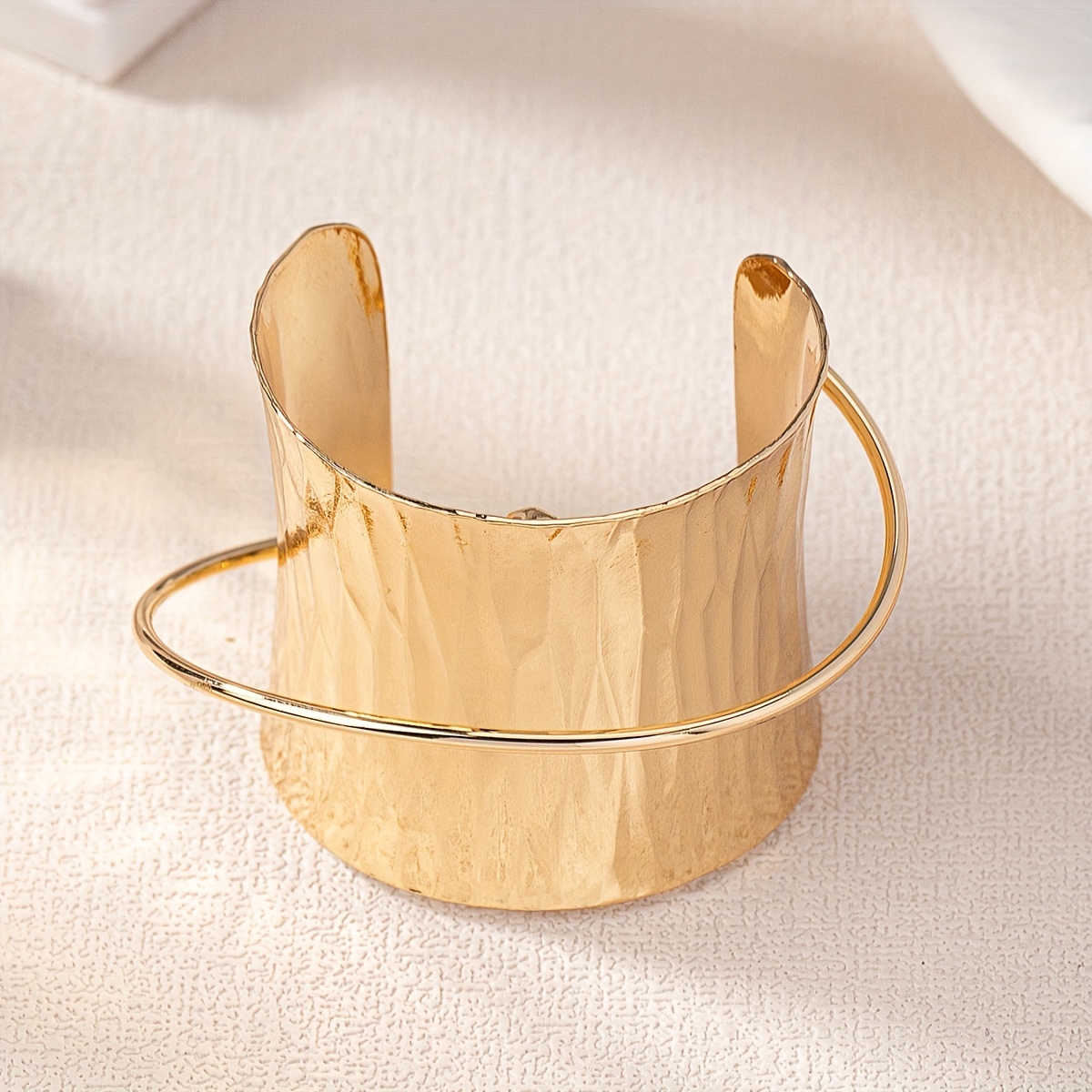 Minimalist Brass Hair Slide Pony Tail Holder Small Hair Barrette