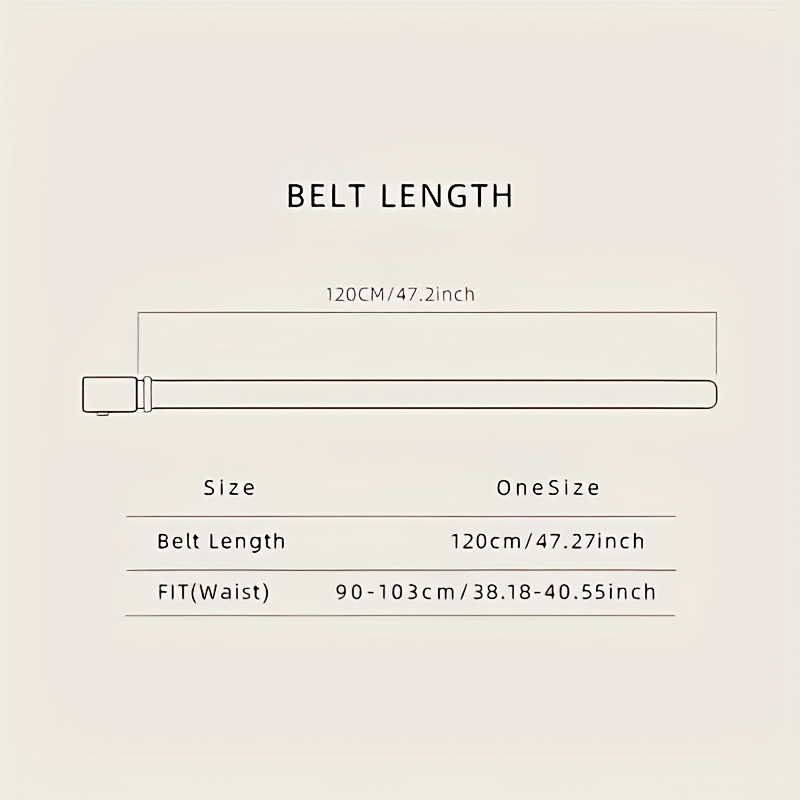 3pcs Men's Casual Belt Sets for Pants Jeans Clothing