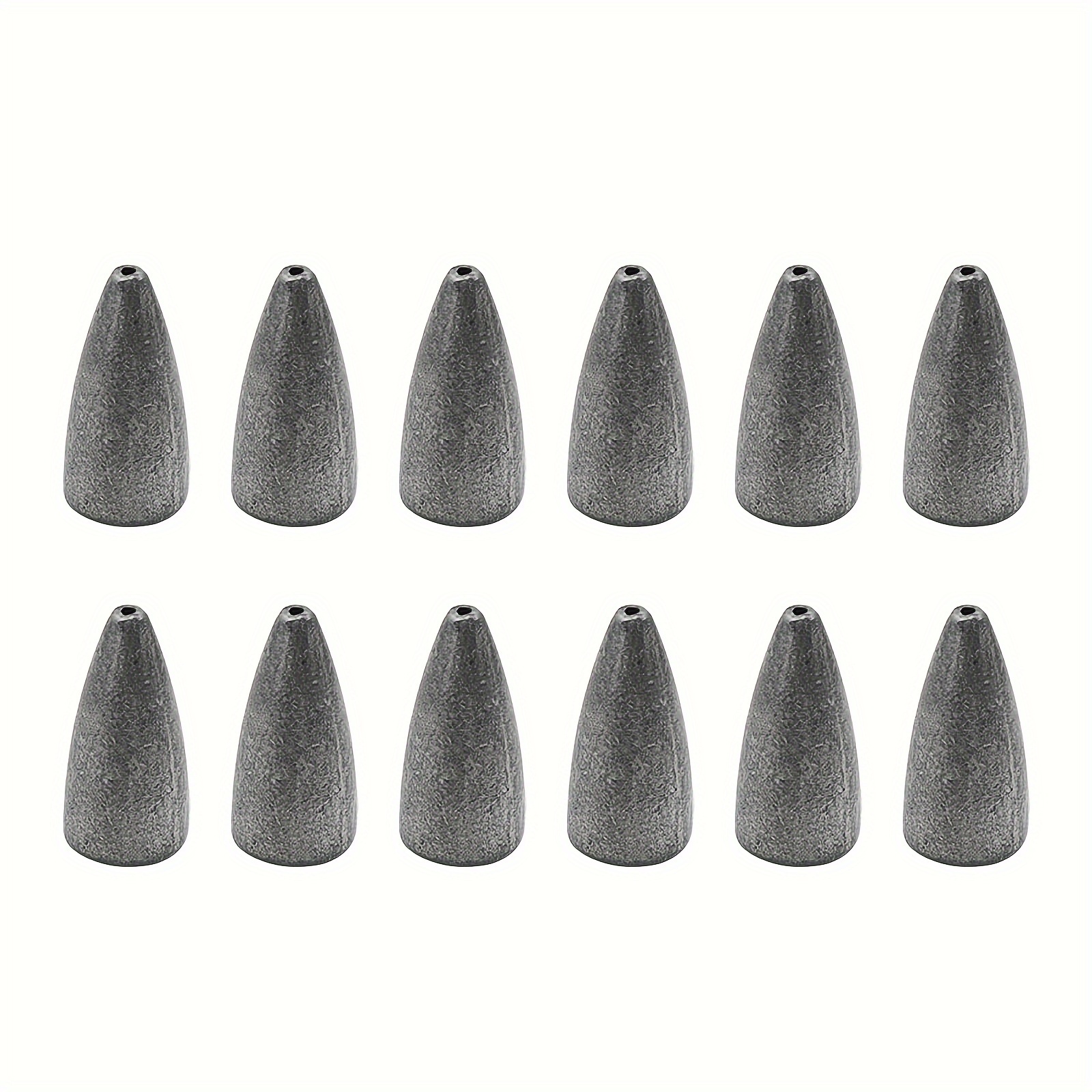 6oz Cannonball Round Fishing Lead Weights - 14 Sinker Weights Fishing  Sinkers Molds for Freshwater or Saltwater Fishing