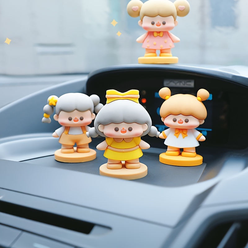 Cute Girl Character Model Japanese Anime Character Model Decoration  Exquisite Car Accessories Car Dashboard Decoration Underwear Can Be Removed  - Automotive - Temu United Arab Emirates