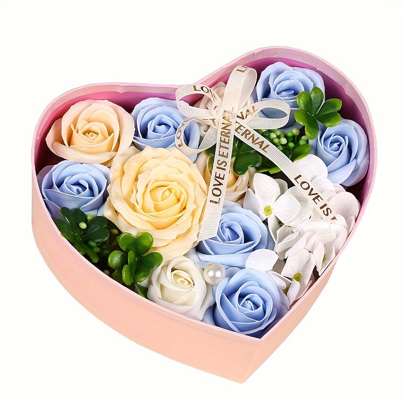 Dainzusyful Fake Flowers Valentines Day Gifts Artificial Flowers