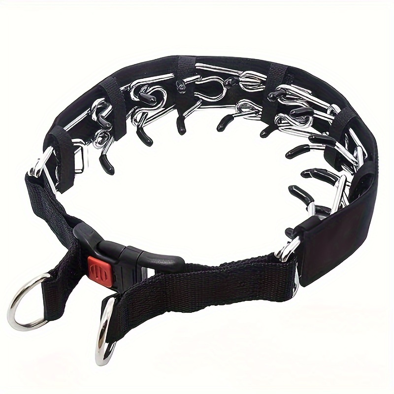 Dog Prong Collar Adjustable Dog Training Collar For Medium - Temu Canada