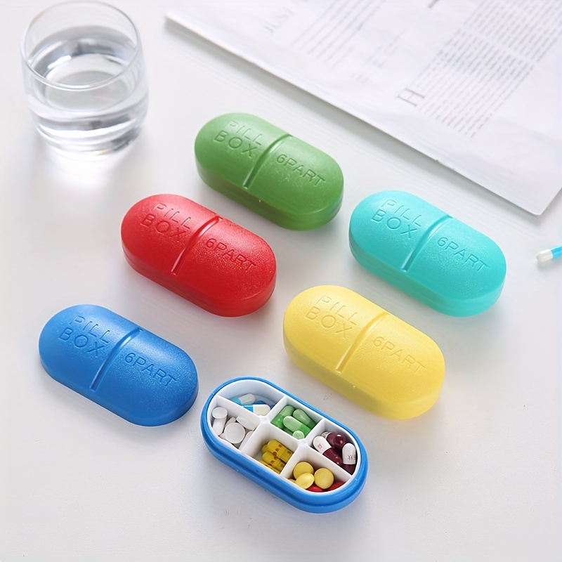 Travel Pill Case Medicine Storage Organizer Container Drug Tablet