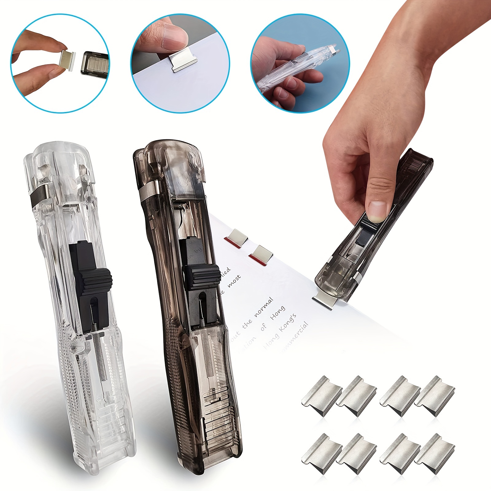 Binding Pusher Nail free Stapler Data File Sorting Clip - Temu Philippines